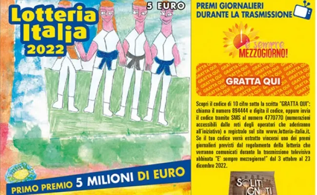 Lotteria Italia 2022, terzo premio da 2 milioni di euro a Fonte Nuova (RM)