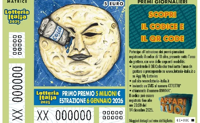 Lotteria Italia 2025 fortunata per l’Emilia-Romagna: le vincite sfiorano i 3 milioni di euro