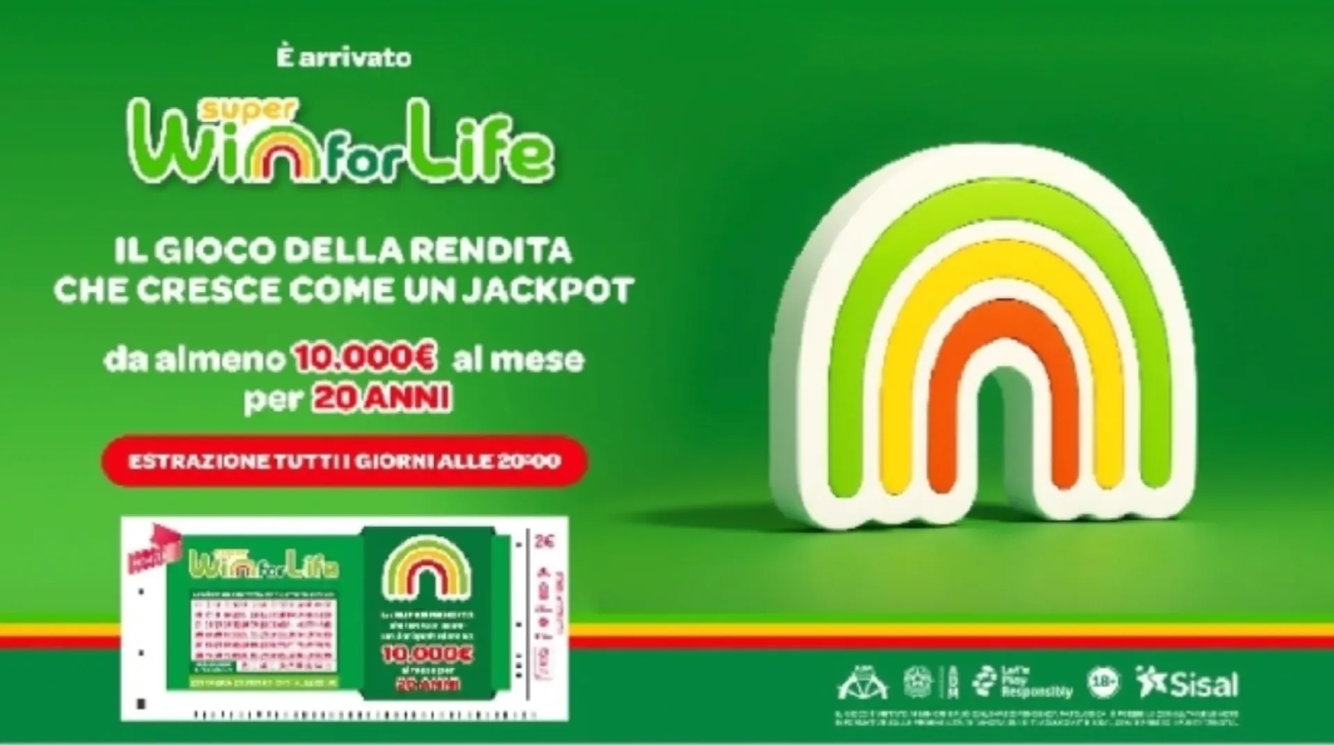 Super Win for Life, estrazione di sabato 5 settembre 2026: la combinazione vincente