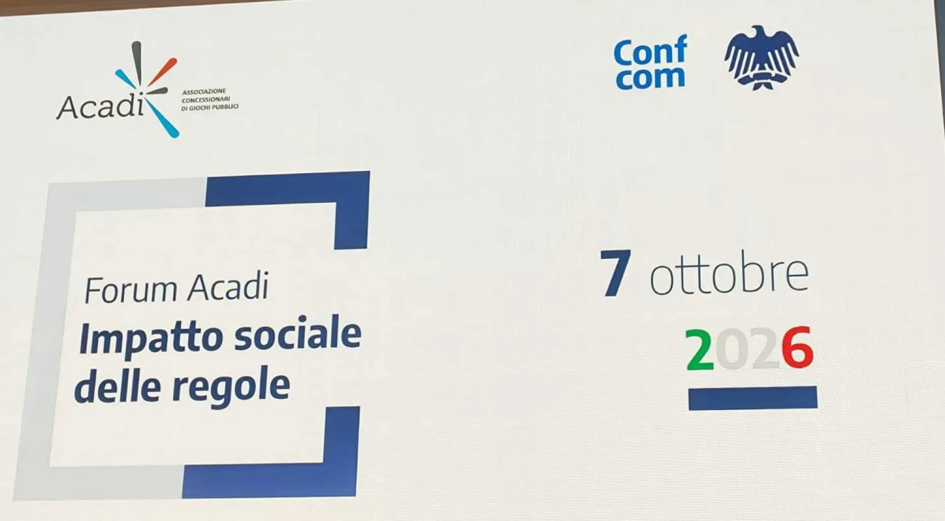 Forum Acadi, l'associazione online Logico verso adesione a Confcommercio