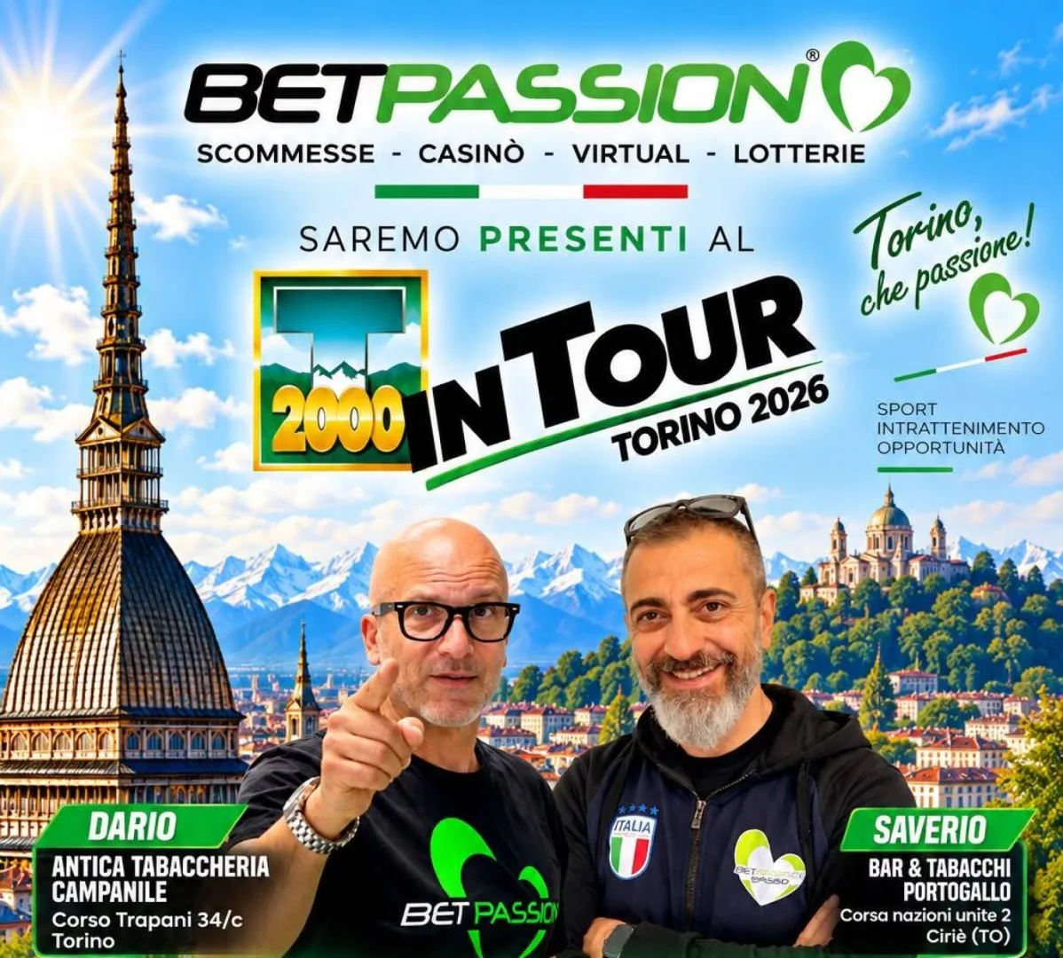 Passion Group a T2000 Torino: al centro i tabaccai, la rete del gioco fisico e le nuove opportunità per i punti vendita