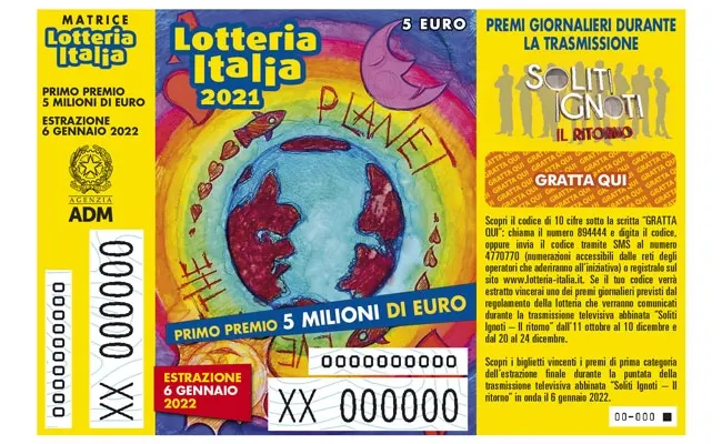 Lotteria Italia, Sardegna: in regione venduti oltre 68 mila biglietti, a Sassari quasi 23 tagliandi staccati
