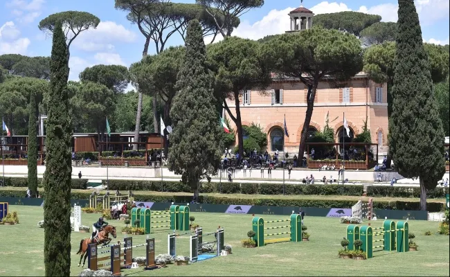 Piazza di Siena, prima giornata di gare a Villa Borghese per il 90esimo CSIO di Roma