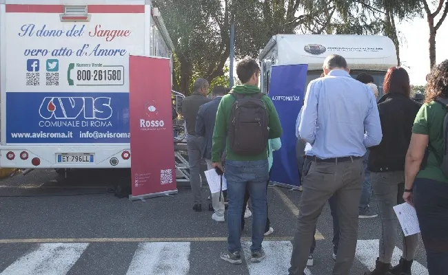 Lottomatica e Rosso, insieme per una giornata dedicata alla donazione del sangue