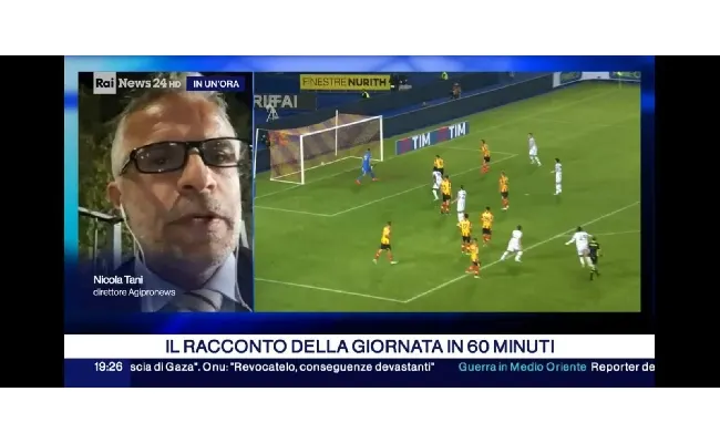 Gioco illegale, nella trasmissione “In un’ora” su Rai News 24 l’intervento di Nicola Tani, direttore di Agipronews