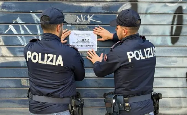 Gioco illegale, controlli a Roma: sospesa licenza di un locale per 15 giorni, multe per oltre 7mila euro