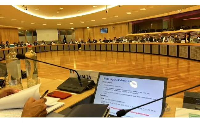 Adm, Roberto Alesse a Bruxelles per l'incontro dei direttori delle dogane dei Paesi UE