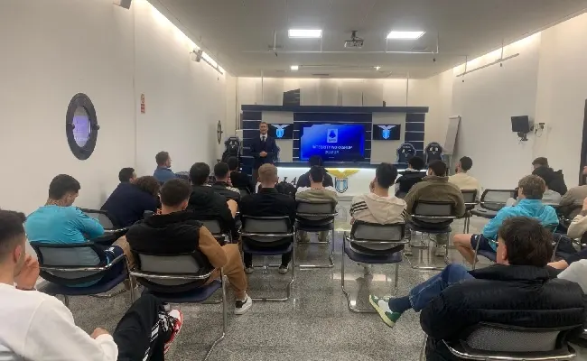 Sportradar: l'ntegrity Tour 2023/2024 ha fatto tappa a Roma in casa Lazio
