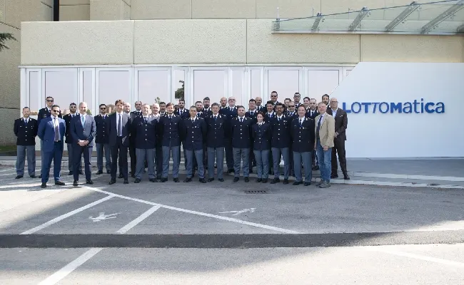 Giochi e scommesse, il corso della Polizia fa tappa in Lottomatica
