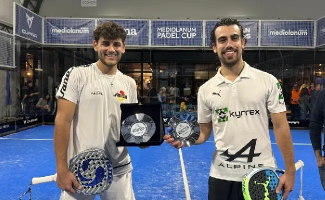 Mediolanum Padel Cup, a Pescara trionfano Cassetta-Montiel. La sfida tra Football Legend va a Di Biagio-Panucci