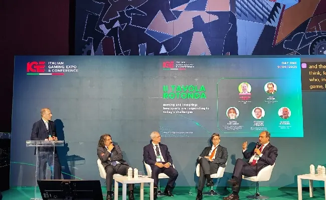 Conferenza Ige 2025, Taucer (Procuratore Sport Coni): “Scambio di informazioni fra giustizia sportiva e ordinaria per contrasto a frodi sportive”