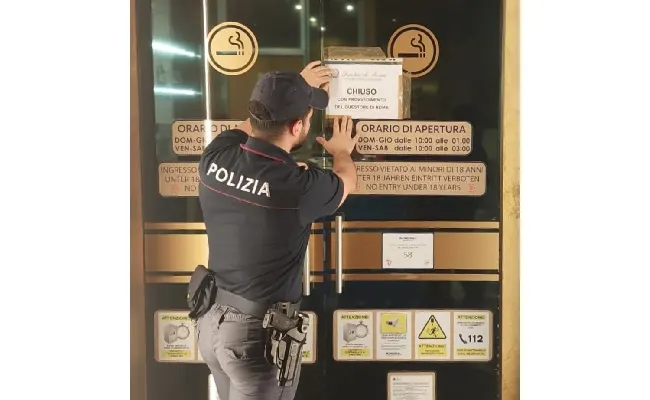 Giochi, controlli della Polizia a Roma: minorenne sorpreso in una sala scommesse, licenza sospesa per tre giorni al titolare
