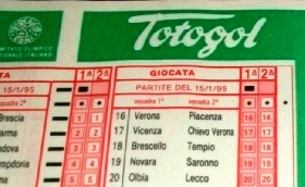 Giochi a pronostico Adm: da gennaio chiude il Totogol