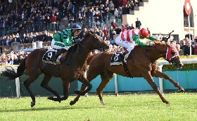 Pasquetta a Capannelle: grande spettacolo in pista con il Signorino il Doria e il Saccaroa