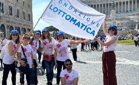 Race for the cure Lottomatica Fondazione Lottomatica