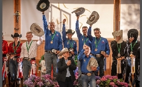 Campionati del Mondo di Reining: l'Italia conquista un oro e due argenti a squadre