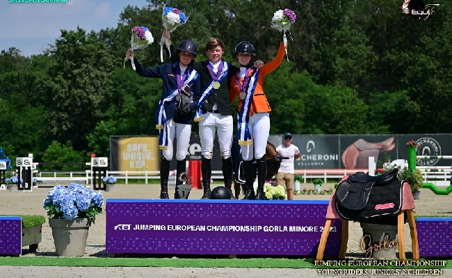 Ippica Europei Giovanili FEI Gorla Seamus Hughes Kennedy Campione Young Rider