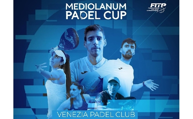 A Venezia si apre ufficialmente il torneo Mediolanum Padel Cup 2024