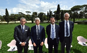 Piazza di Siena Mezzaroma (pres. Sport e Salute): “Prendersi cura di questo luogo ci rende orgogliosi. Livello è di assoluta qualità”