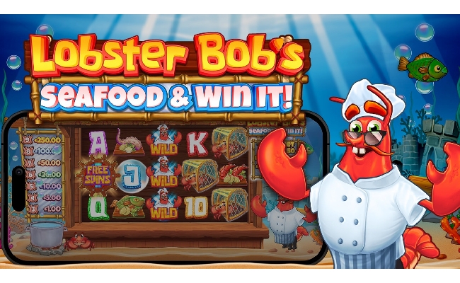 Pragmatic Play: Lobster Bob's Sea Food and Win It in esclusiva per il mercato italiano su Replatz fino al 20 maggio