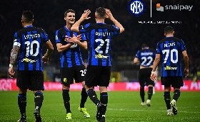 Snaipay match sponsor Inter Lazio termine partita cerimonia premiazione 20 scudetto