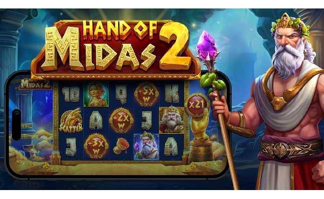 PRAGMATIC PLAY HAND OF MIDAS 2 IN ESCLUSIVA SU SISAL.