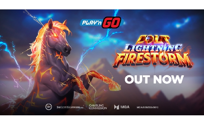 Play'n GO annuncia l'uscita negli Stati Uniti del titolo di successo Colt Lightning Firestorm