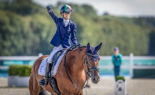 Equitazione Paralimpiadi Parigi 2024: Italia quarta sigla il miglior risultato di sempre