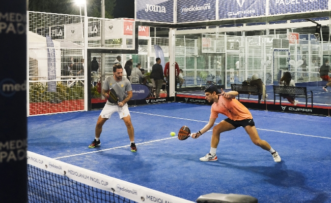 La Mediolanum Padel Cup si tinge d'azzurro: oggi il debutto di “Giulietto” Graziotti. Domani Marchetti Pappacena: “Una gioia tornare a Roma qui per vincere”