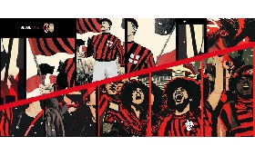 Ac Milan e Snaifun celebrano i 125 anni del club con un murale scelto dai tifosi