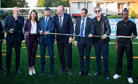 FONDAZIONI MILAN SNAITECH E COSTRUIAMO IL FUTURO REALIZZANO IL NUOVO CAMPO DA CALCIO A BAGGIO IN MENO DI 150 GIORNI