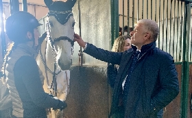 Questa mattina la visita del Sottosegretario di Stato al Ministero dell’Agricoltura Luigi D’Eramo al complesso dell’ippodromo di Cesena