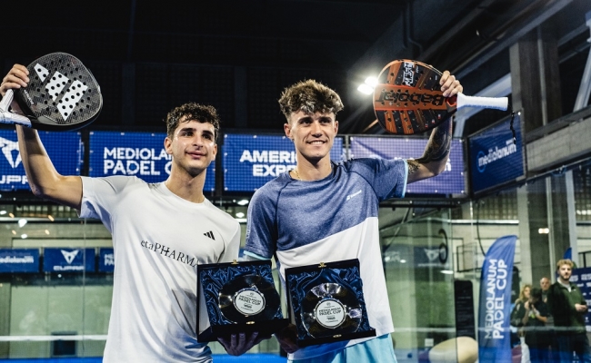 Mediolanum Padel Cup a Como trionfo di Abbate e Graziotti. Nel femminile titolo a Pappacena Sussarello