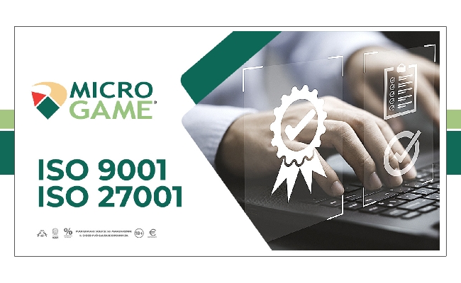 Sicurezza e qualità: Microgame ottiene le certificazioni ISO 9001 e ISO 27001 e punta sul gioco sostenibile e sulla parità di genere