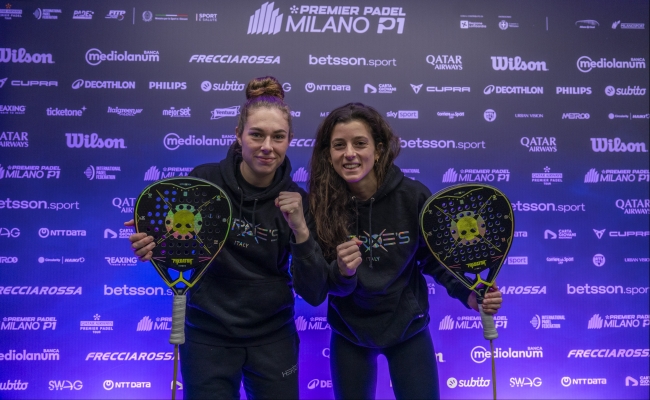 Milano Premier Padel P1 l'impresa di Dal Pozzo Baldi contro la leggenda Navarro. Che tensione prima del match ma è stata una partita perfetta