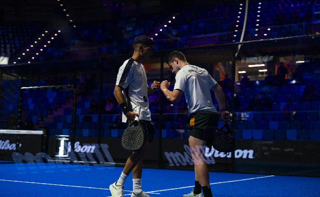 Milano Premier Padel P1: Dominguez sinfonia azzurra al secondo turno c'è la 'chitarra' di Paquito e Pablo Cardona