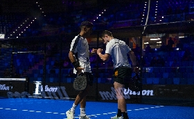 Milano Premier Padel P1: Dominguez sinfonia azzurra al secondo turno c'è la 'chitarra' di Paquito e Pablo Cardona