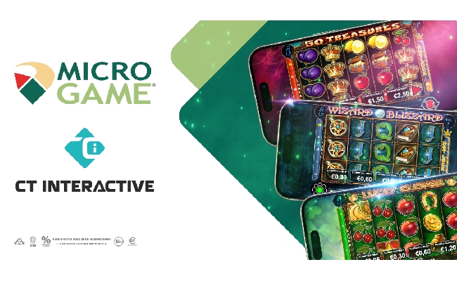 Microgame arricchisce il suo casinò con i titoli di CT Interactive