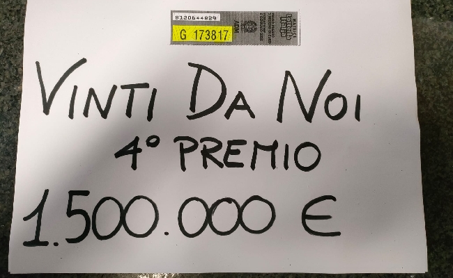 Lotteria Italia 2024 in un tabacchi di Torino il quarto premio da 1 5 milioni di euro: Biglietto vincente venduto già a novembre