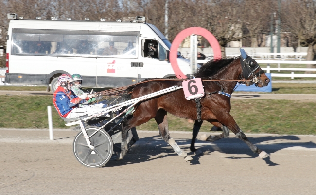 Ippica la domenica di trotto all'Ippodromo Snai San Siro vede Caos fare le mosse giuste e vincere il premio esotico Prad