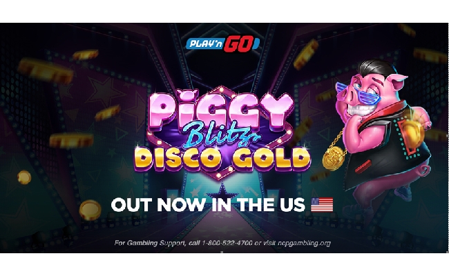 Play'n GO annuncia il lancio negli Stati Uniti di Piggy Blitz Disco Gold