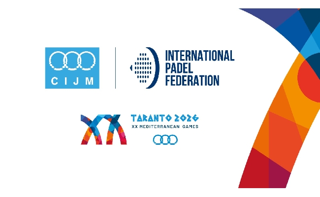 ICMG e FIP annunciano l’inclusione ufficiale del Padel nei XX Giochi del Mediterraneo Taranto 2026