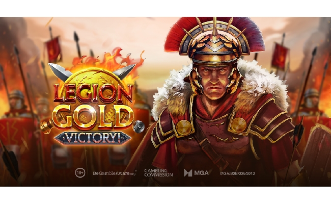 Giochi Play'n GO lancia la nuova slot Legion Gold Victory: ambientata nell'Impero Romano