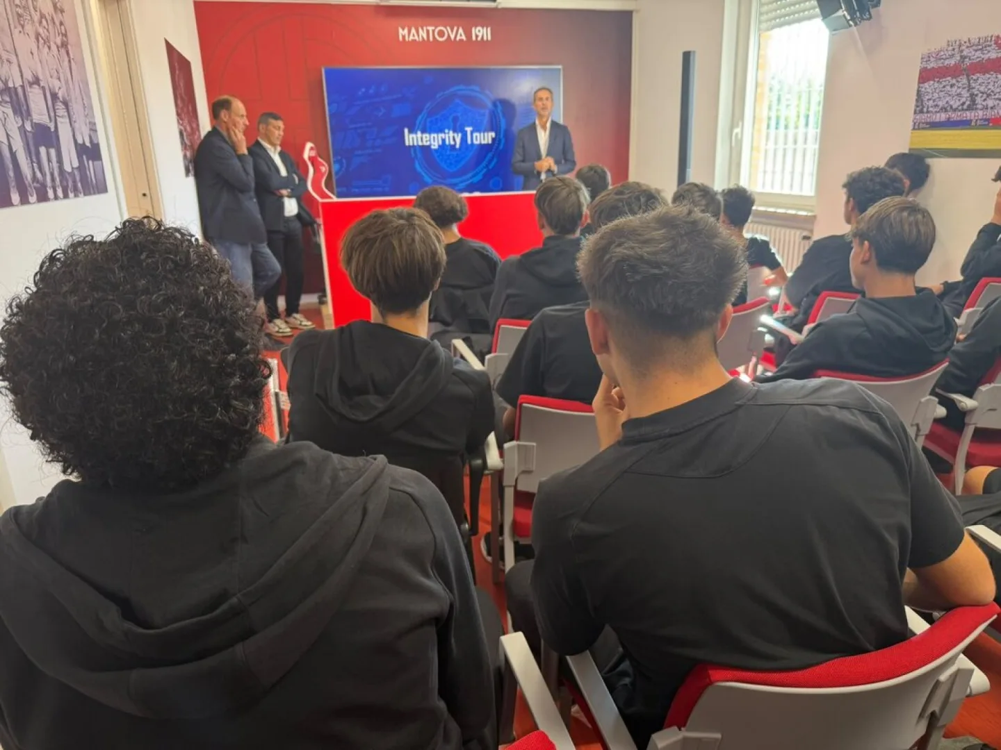 Lega Serie B e Sportradar, l'Integrity Tour fa tappa a Mantova con prima squadra e settore giovanile