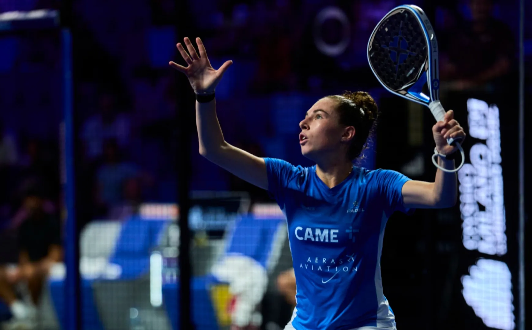 Oysho Milano Premier Padel P1, Dal Pozzo show nel derby azzurro: "Ora voglio l'urlo del pubblico"